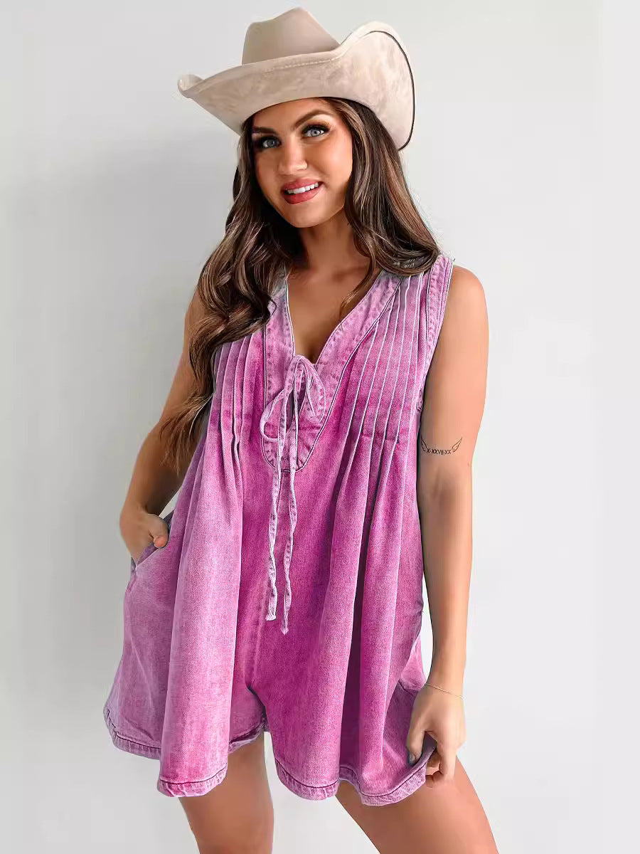 Combinaison Courte Bohème Chic – Spécial Été