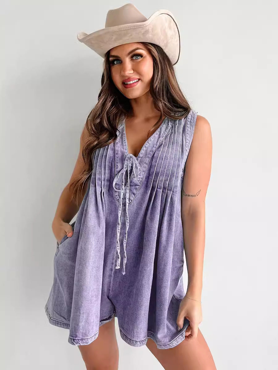 Combinaison Courte Bohème Chic – Spécial Été